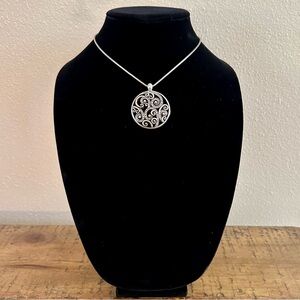 Brighton Anahita Silver Pendant Necklace